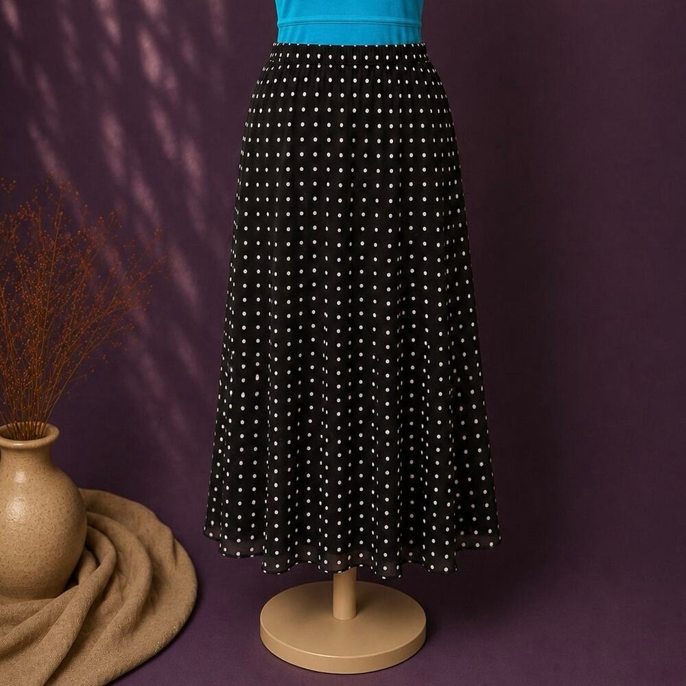 Vintage 100% silk adrianna papell skirt